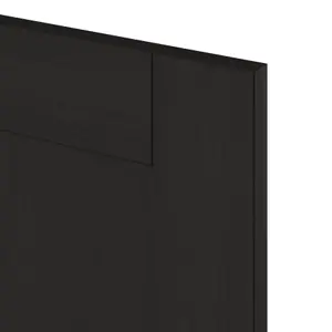 GoodHome Verbena Matt charcoal Shaker Highline Cabinet door (W)500mm (H)715mm (T)20mm