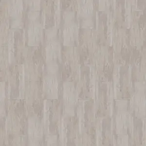 GoodHome Mambo Beige Natural Travertine effect Textured Click vinyl Tile, 2.23m²