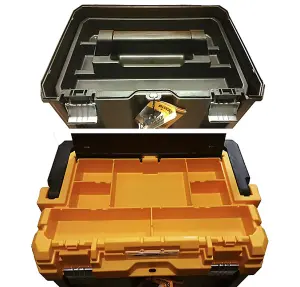 Dewalt DWST1-75774 Deep TSTAK Organiser Storage Box with Trolley