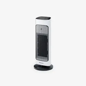 Pro Breeze 2000W Ceramic Tower Fan Heater with Digital LED Display and Remote Control