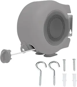 Heavy Duty Retractable Washing Line 30m Outdoor