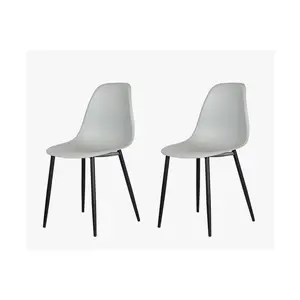 Kalie PAIR of Dining Chair (Set of 2) Grey