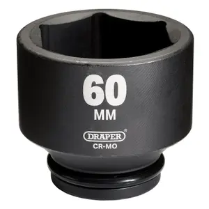 Draper Expert 60mm 3/4" Square Drive Hi-Torq 6 Point Impact Socket (5041)