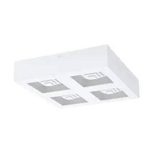 Wall / Ceiling Light Modern White Box Lamp 270mm x 270mm 6.3W Built in LED