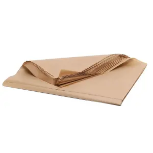 100 Sheets Of 19 x 29.5" Large Sheets Of Brown Kraft Wrapping Paper