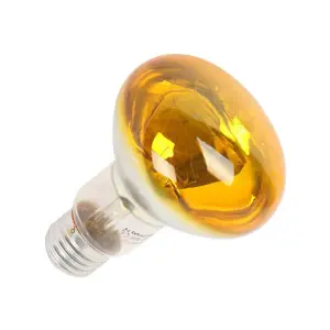 GE R50 40w SES Reflector Lamp -Yellow  Twin Pack