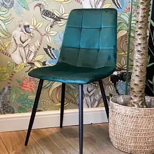 Eyre Upholstered Dining Chair Green