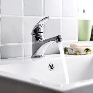 GoodHome Eidar Basin Mono mixer Tap