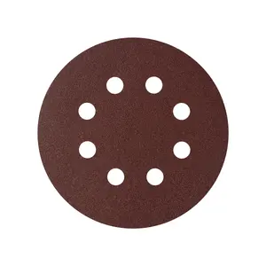 Universal Fit 40 grit Sanding disc (Dia)125mm, Pack of 5