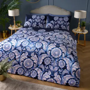 Romilly Floral Jacquard Duvet Cover Set