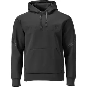 Mascot Customized Fleece Hoodie (Black)  (Large)