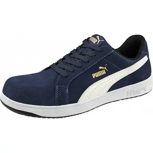 Puma Safety ICONIC Suede Navy Safety Trainer Size 11