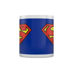 Superman Shield Mug Blue/Red/Yellow (One Size)