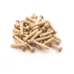 Oakcrafts - Birch Shaker Peg 2.5" - Pack of 50