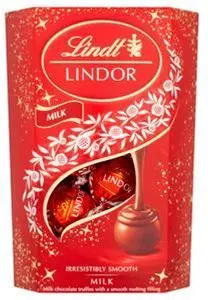 Lindt Lindor Milk Chocolate Truffles Box 200G