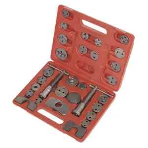 Sealey Brake Piston Wind-Back Tool Kit 30pc VS0285