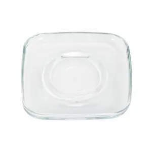 Cozy Glass Cappuccino Saucers - 16.5cm - Pack of 6