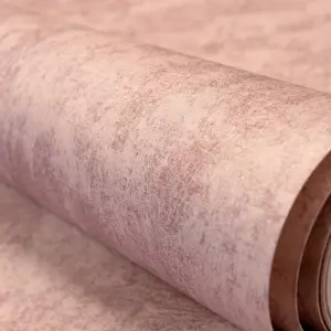 Galerie Julie Feels Home Pink Shimmery Plain Texture Wallpaper Roll