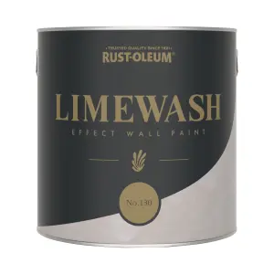 Rust-Oleum Grey Limewash Effect Wall Paint - No.130 2.5L