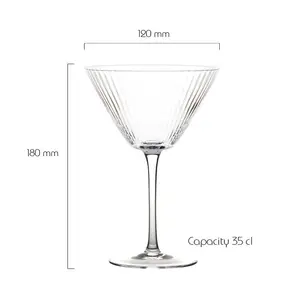 Empire Cocktail Glasses (Set of 2)