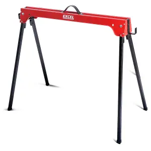 Excel Steel Sawhorse Heavy Duty Twin Pack 500kg Capacity