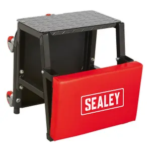 Sealey Mechanic's Utility Seat & Step Stool SCR16