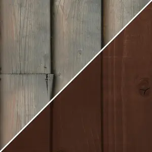 Roxil Wood Stain Preserver (5L Chestnut) - 5 Year Protection for Indoor & Outdoor Wood. No VOCs, Fast-Drying. 25 m Coverage