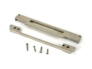 From The Anvil Polished Nickel  1/2" Rebate Kit for Euro Din Sash Lock