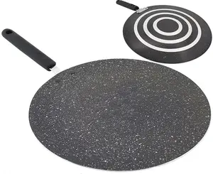 New 30cm Non Stick Tawa Cooking Crepe Pan Dosa Pancake Kitchen Cook Cookware