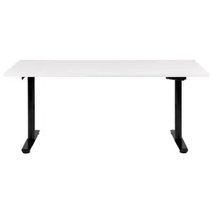 Adjustable Desk Manual White DESTINAS