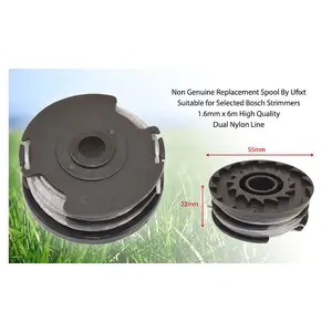 Bosch Strimmer Spool and Dual Line 6m x 1.6mm by Ufixt