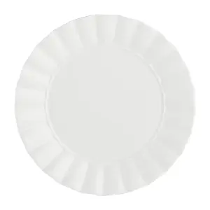 White Porcelain Christmas Tableware Dinner Plate Serving Dish