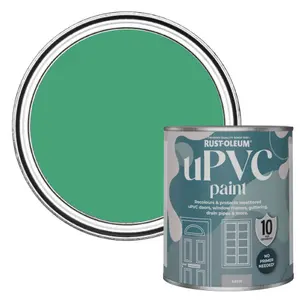 Rust-Oleum Emerald Satin UPVC Paint 750ml