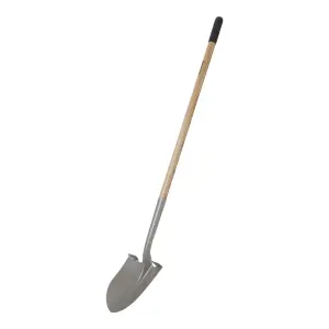 Magnusson Wooden Pointed Straight Handle Shovel