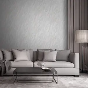 Muriva WHITE MARBLE Metallic & glitter effect Patterned WALLPAPER