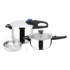 2-Piece Electric Pressure Cooker Set