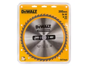 Dewalt DT1959 Stationary Construction Circular Saw Blade 305 x 30mm x 48T