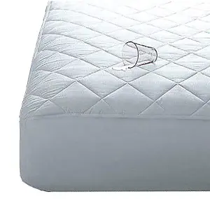 Just So Home Quilted Waterproof Microfibre Mattress/Pillow Protector Extra Deep 40cm (Small Double)