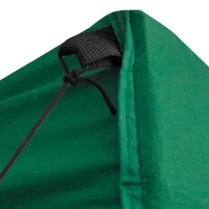 Berkfield Foldable Tent 3x3 m with 4 Walls Green