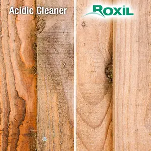 Roxil 100 Green Mould, Algae & Lichen Killer - 5L - Restore The Appearance of Your Patio, Decking, Fence or Paving