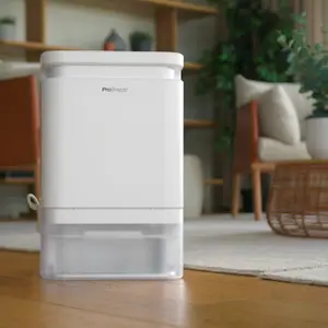 Pro Breeze 10L Desiccant Dehumidifier with Built-in Humidistat