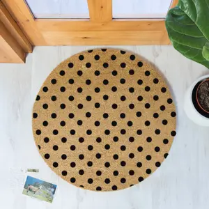 Dots Circle Doormat- Round 70cm