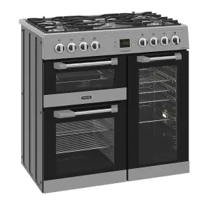 Leisure CS90F530X Freestanding Electric Range cooker with Gas Hob