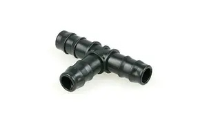 1 x 13 mm Tee Fitting/Connector Garden Irrigation Watering for LDPE Pipe