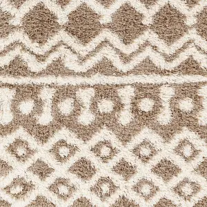 NOUR Boho Shaggy Area Rug 200 x 290 cm