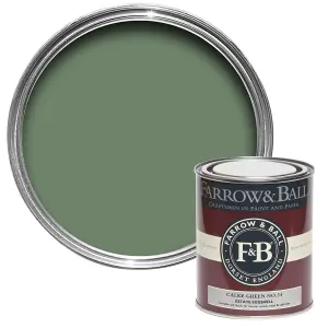 Farrow & Ball Estate Calke Green No.34 Eggshell Paint, 750ml