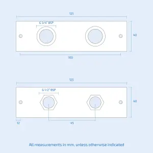 Nes Home Easy Fixing Plate Bracket for Mini Douche Shattaf Shower Valve