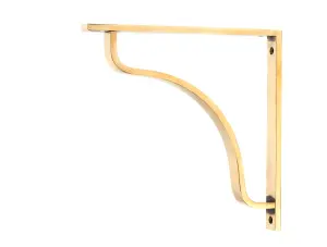 Aged Brass Abingdon Shelf Bracket (200mm x 200mm)