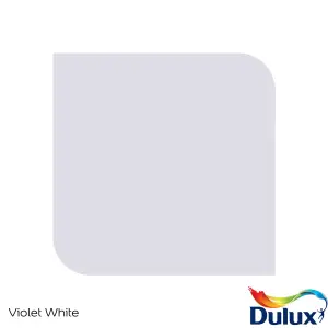 Dulux Easycare Washable & Tough Violet white Matt Wall & ceiling Emulsion paint, 30ml Tester pot