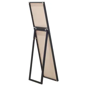 Beliani Scandinavian Standing Mirror TORCY Black